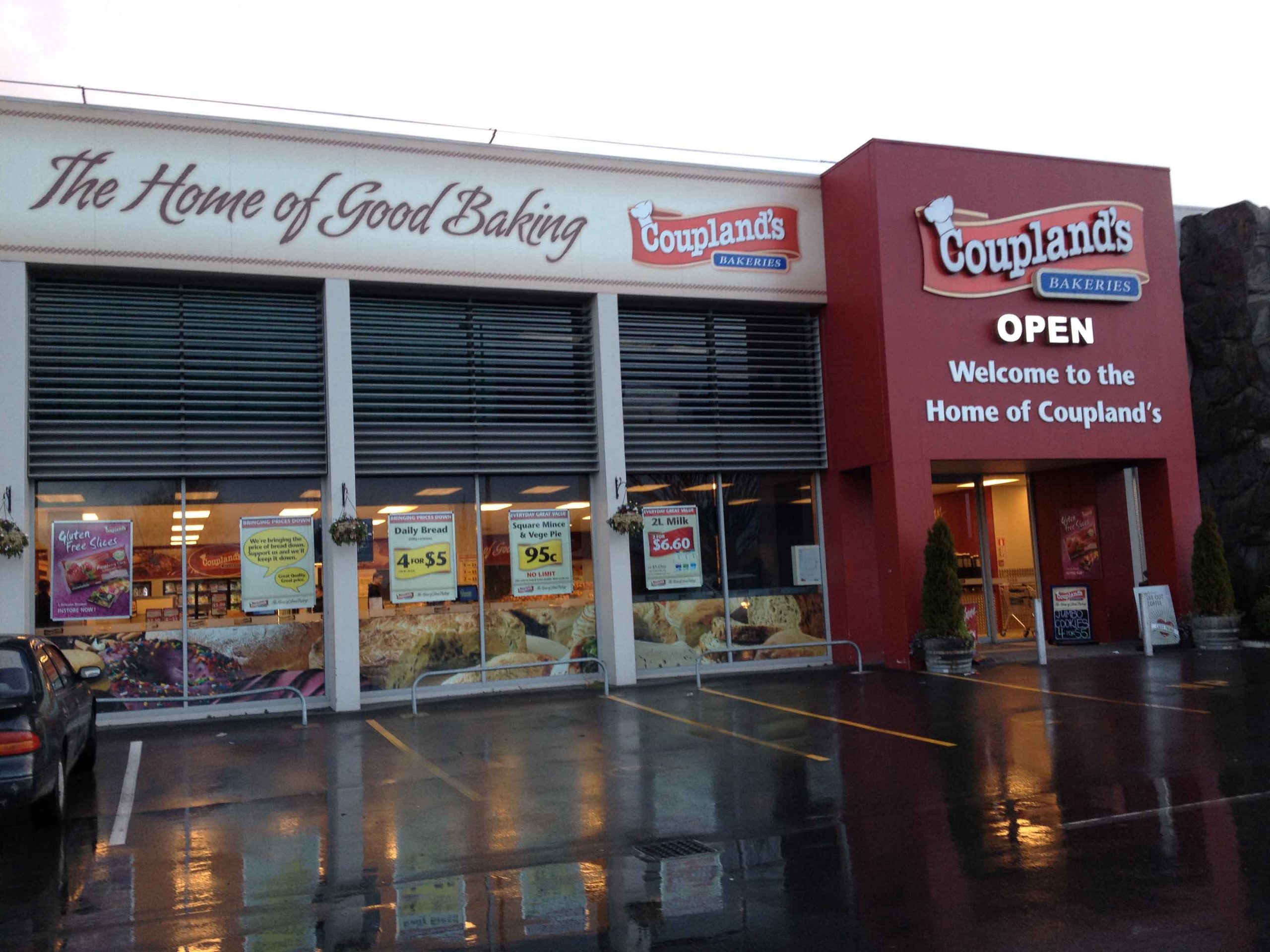 Coupland's Bakeries Christchurch NZ